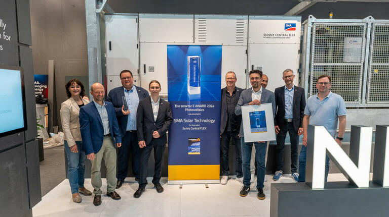 SMA wins the smarter E Award 2024